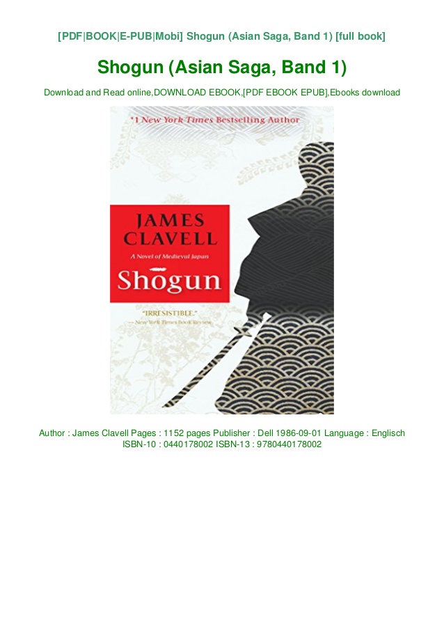 James clavell shogun mini series